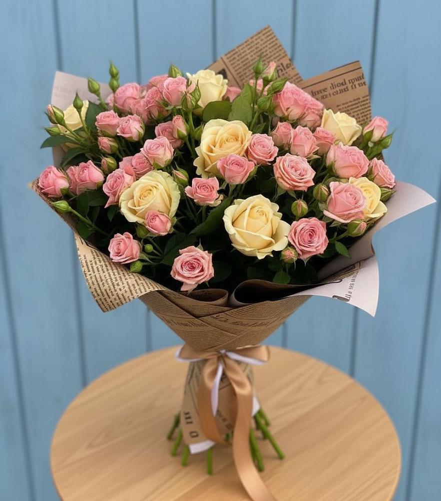 Букет цветов из: Розы в Петровске