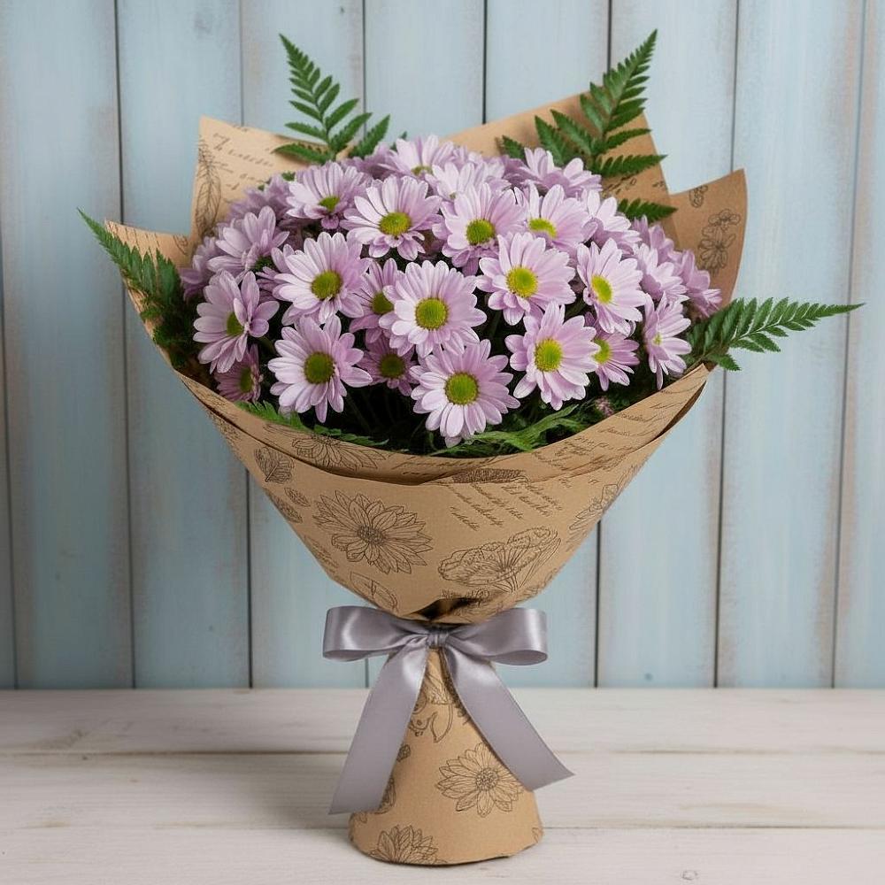 Букет цветов из: Хризантемы в Петровске