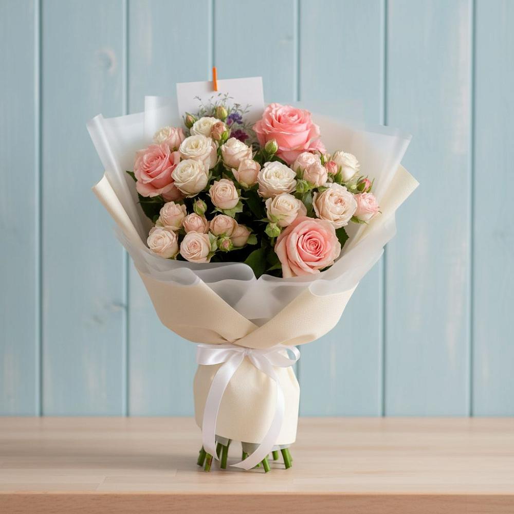 Букет цветов из: Розы в Петровске