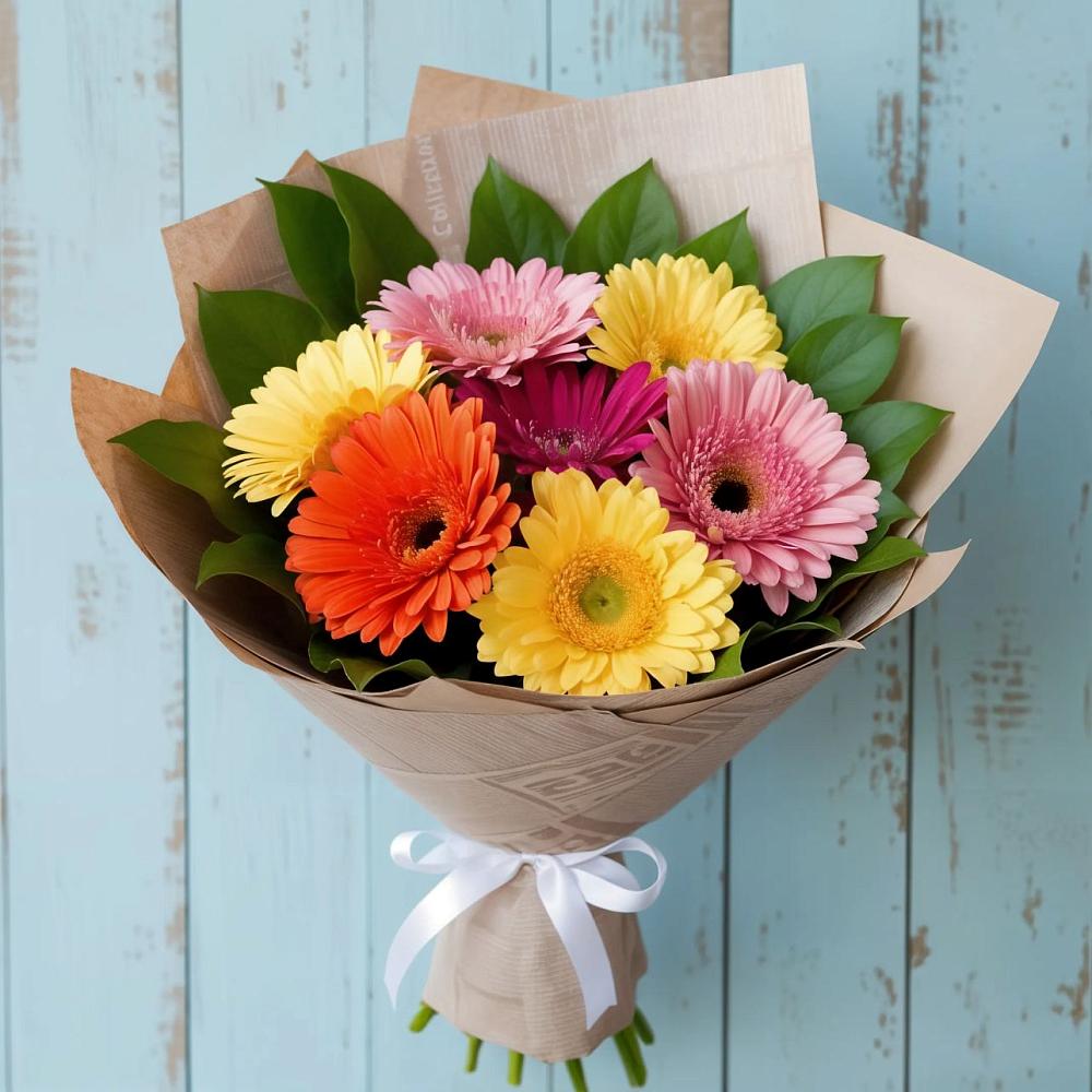 Букет цветов из: Герберы в Петровске