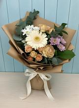 Букет цветов из:  Герберы и Хризантемы в Петровске