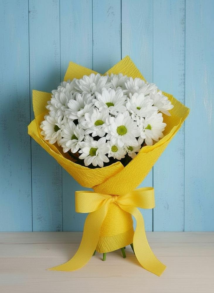 Букет цветов из: Хризантемы в Петровске