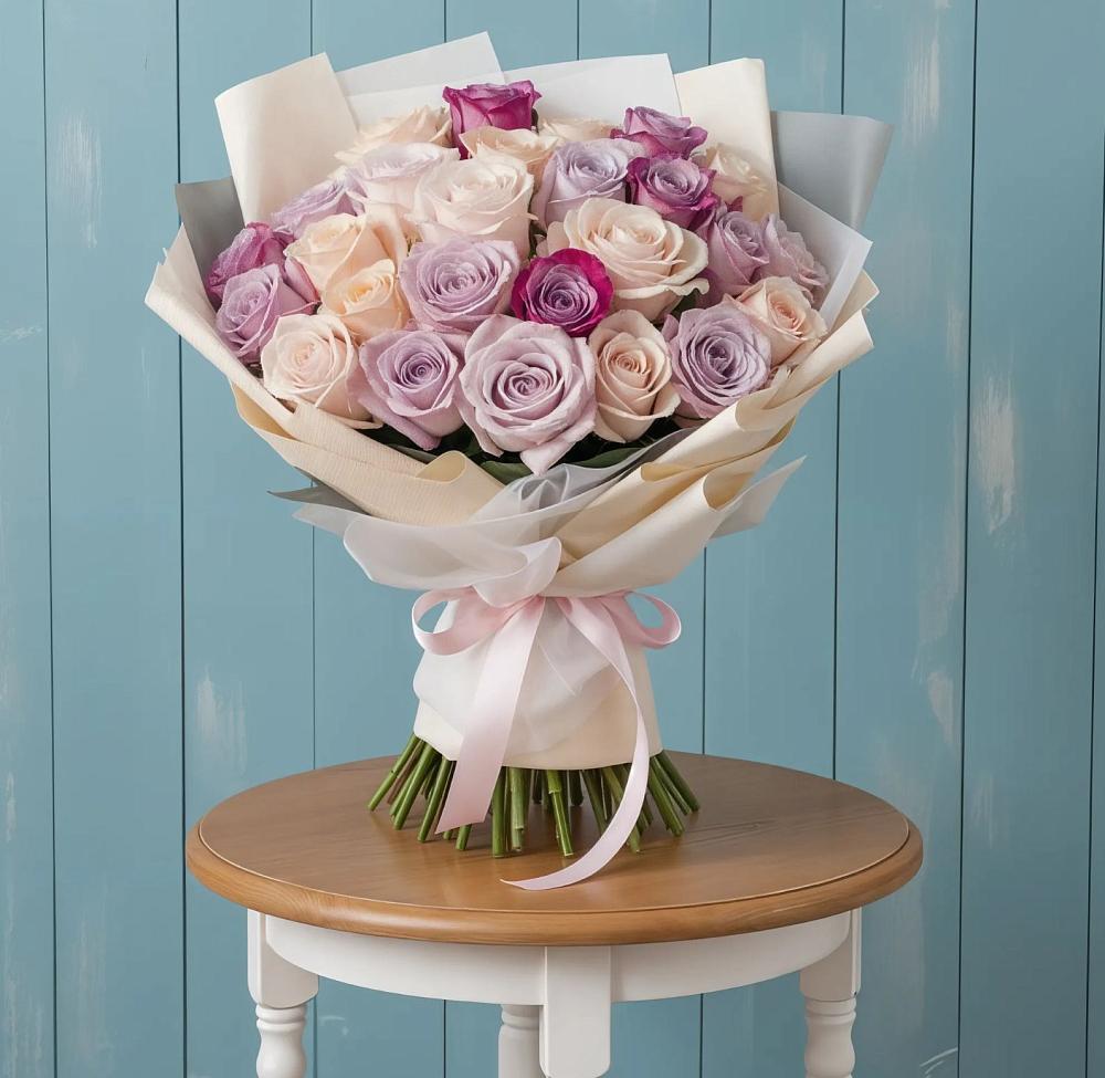 Букет цветов из: Розы в Петровске