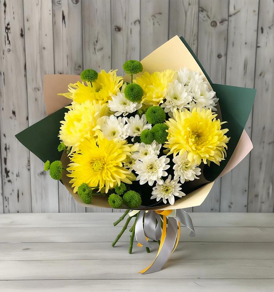 Букет цветов из: Хризантемы в Петровске