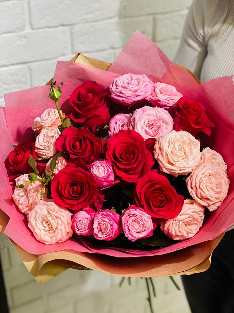 Букет цветов из: Розы в Петровске