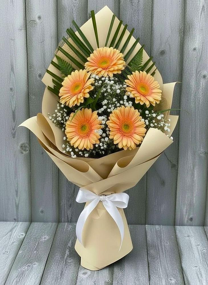 Букет цветов из: Герберы в Петровске