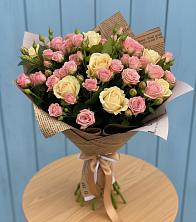 Букет цветов из:  Розы в Петровске