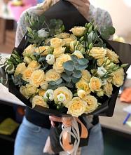 Букет цветов из:  Розы и Лизиантусы #REPLACE_PRED# Петровске