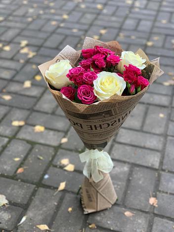 Букет цветов из: Розы в Петровске